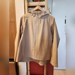 Uniqlo blocktech tan jacket women L